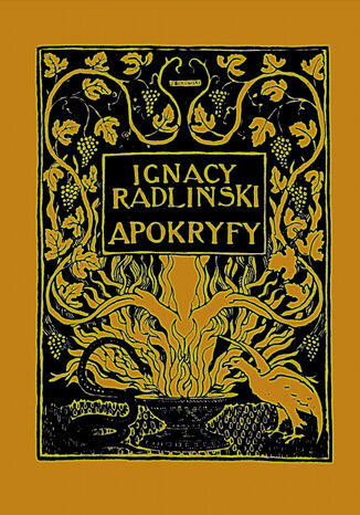 Apokryfy judaistyczno-chrześcijańskie Ignacy Radliński - okladka książki