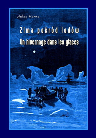 Zima pośród lodów - Un hivernage dans les glaces Jules Verne - okladka książki