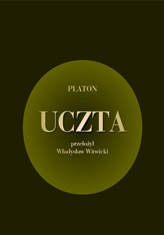 Uczta Platon - okladka książki