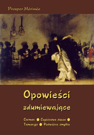 Opowieści zdumiewające Prosper Merimee - okladka książki