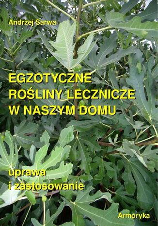 Egzotyczne rośliny lecznicze w naszym domu Andrzej Sarwa - okladka książki