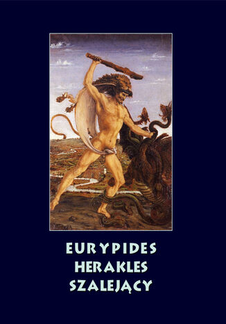 Herakles szalejący Eurypides - okladka książki