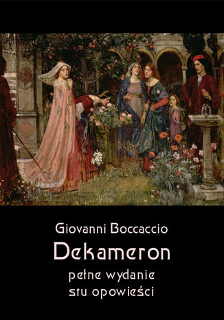 Dekameron Giovanni Boccaccio - okladka książki