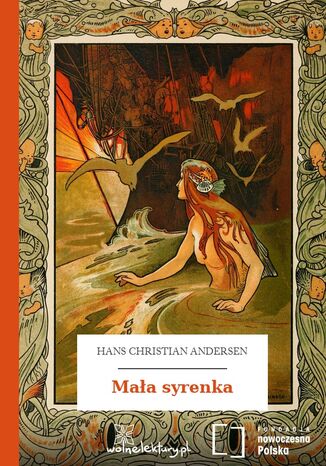 Mała syrenka Hans Christian Andersen - okladka książki