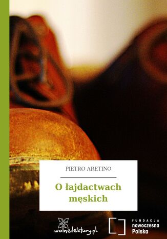 O łajdactwach męskich Pietro Aretino - okladka książki