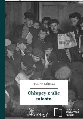 Chłopcy z ulic miasta Halina Górska - okladka książki