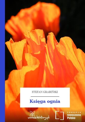 Księga ognia Stefan Grabiński - okladka książki