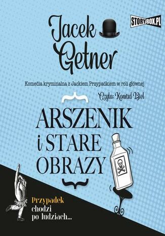 Arszenik i stare obrazy Jacek Getner - okladka książki