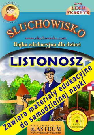 Listonosz Lech Tkaczyk-autor, Jacek Wanszewicz-lektor - okladka książki