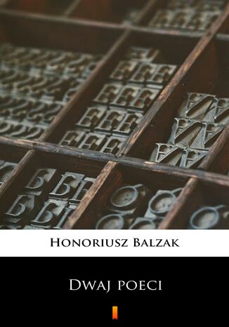 Dwaj poeci Honoriusz Balzak - okladka książki