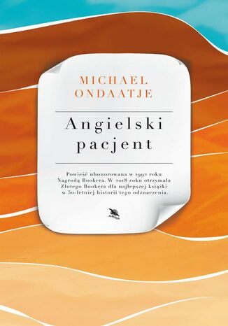 ANGIELSKI PACJENT Michael Ondaatje - okladka książki