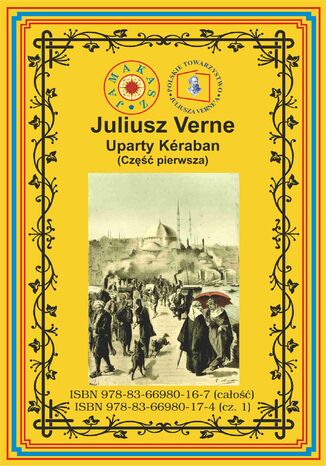 Uparty Keraban. Część 1 Juliusz Verne - okladka książki