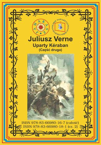 Uparty Keraban. Część 2 Juliusz Verne - okladka książki