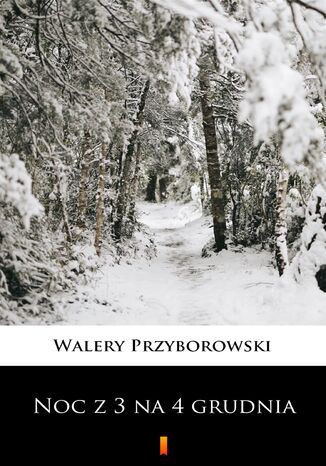 Noc z 3 na 4 grudnia Walery Przyborowski - okladka książki