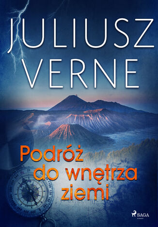 Podróż do wnętrza ziemi Juliusz Verne - okladka książki