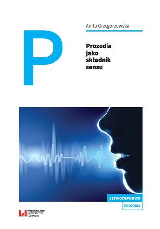 Prozodia jako składnik sensu Anita Grzegorzewska - okladka książki