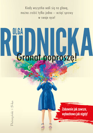 Granat poproszę Olga Rudnicka - okladka książki