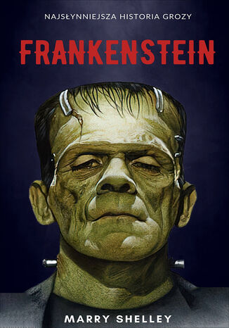 Frankenstein Mary Shelley - okladka książki