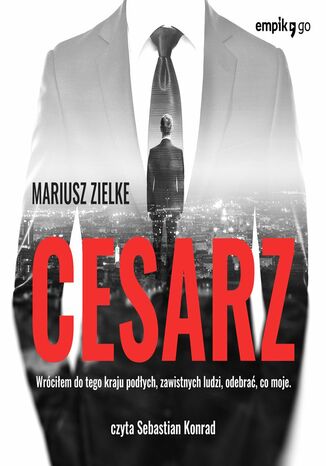 Cesarz Mariusz Zielke - okladka książki