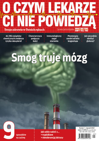O Czym Lekarze Ci Nie Powiedzą. 1/2022 Wydawnictwo AVT - okladka książki