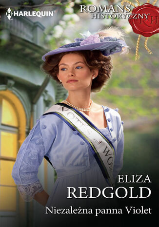 Niezależna panna Violet Eliza Redgold - okladka książki