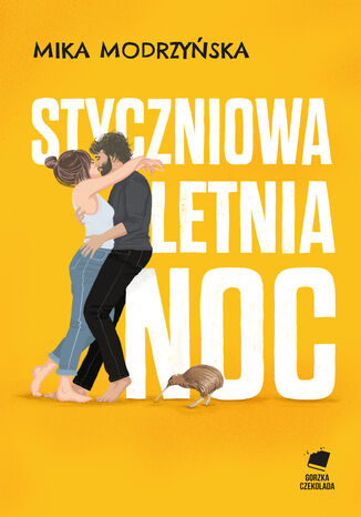 Styczniowa letnia noc Mika Modrzyńska - okladka książki