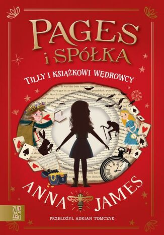 Tilly i książkowi wędrowcy Anna James - okladka książki