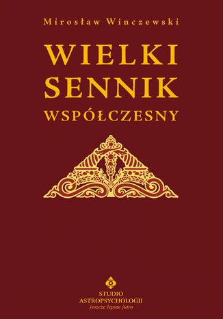 Wielki sennik współczesny Mirosław Winczewski - okladka książki