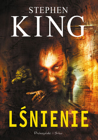 Lśnienie Stephen King - okladka książki