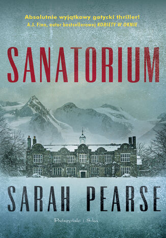 Sanatorium Sarah Pearse - okladka książki