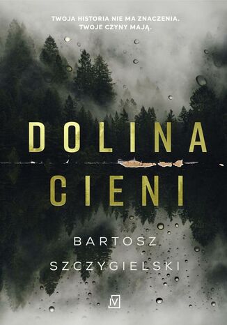 Dolina cieni Bartosz Szczygielski - okladka książki