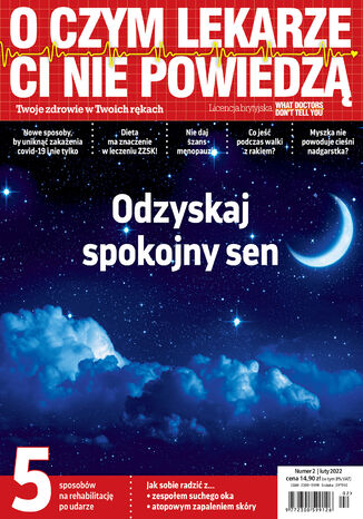 O Czym Lekarze Ci Nie Powiedzą. 2/2022 Wydawnictwo AVT - okladka książki