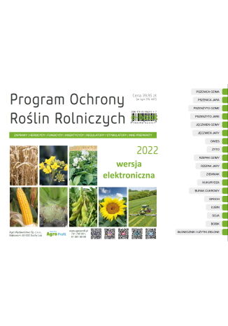 Program Ochrony Roślin Rolniczych 2022 praca zbiorowa - okladka książki