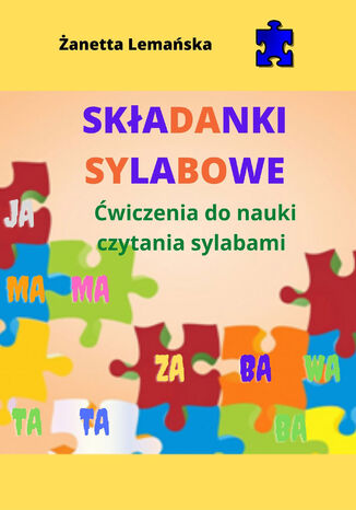 Składanki sylabowe Żanetta Lemańska - okladka książki