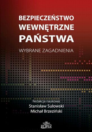 Bezpieczeństwo wewnętrzne państwa. Wybrane zagadnienia Stanisław Sulowski, Michał Brzeziński - okladka książki