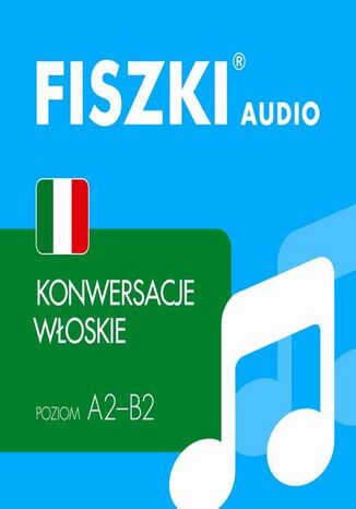 FISZKI audio  włoski - Konwersacje Anna Gogolin - okladka książki