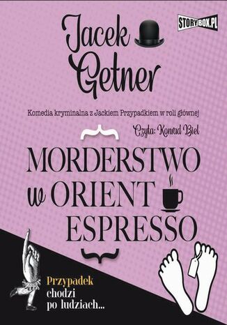 Morderstwo w Orient Espresso Jacek Getner - okladka książki