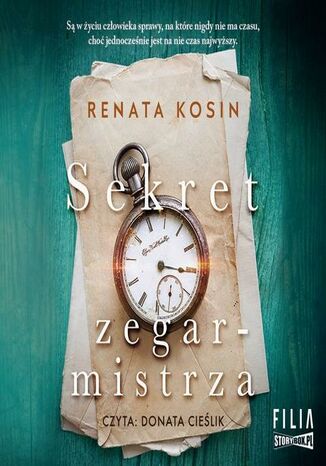 Sekret zegarmistrza Renata Kosin - okladka książki