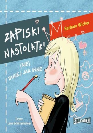 Zapiski nastolatki (nie) takiej jak inne Barbara Wicher - okladka książki