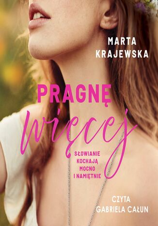 Pragnę więcej Marta Krajewska - okladka książki