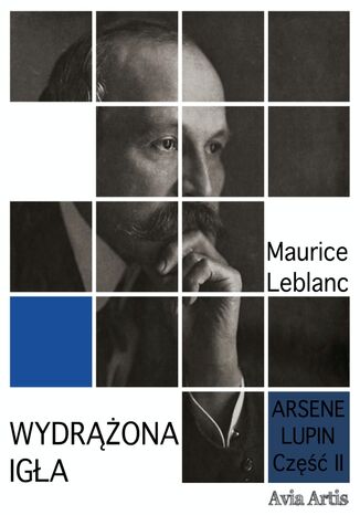 Wydrążona igła Maurice Leblanc - okladka książki