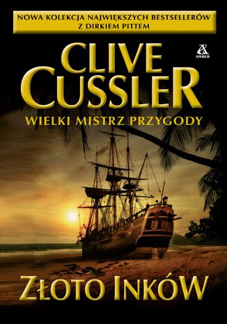 Złoto Inków Clive Cussler - okladka książki