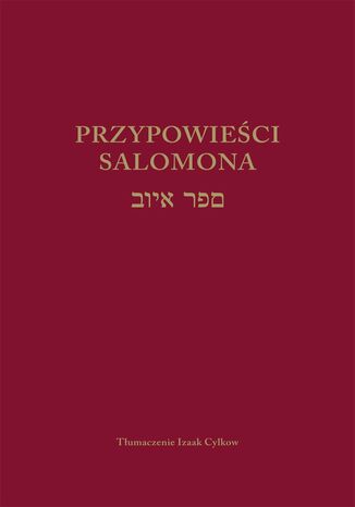 Przypowieści Salomona Izaak Cylkow - okladka książki