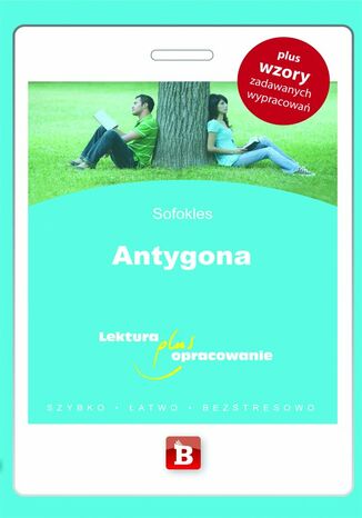 Antygona Sofokles - okladka książki