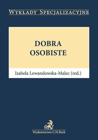 Dobra osobiste Izabela Lewandowska-Malec - okladka książki