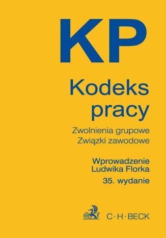 Kodeks pracy Ludwik Florek, Aneta Flisek - okladka książki