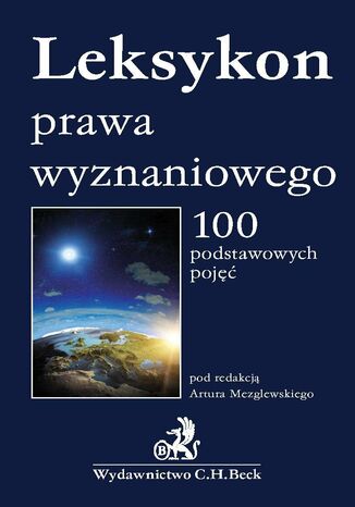 Leksykon prawa wyznaniowego Artur Mezglewski - okladka książki