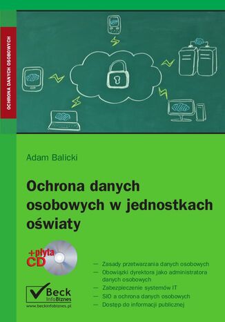 Ochrona danych osobowych w jednostkach oświaty Adam Balicki - okladka książki