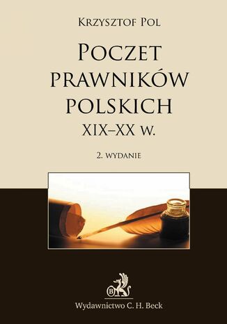Poczet prawników polskich XIX-XX w Krzysztof Pol - okladka książki