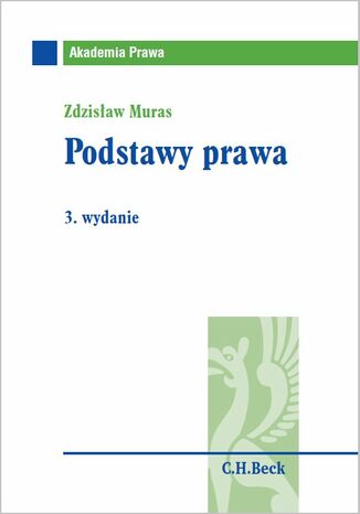 Podstawy prawa. Wydanie 3 Zdzisław Muras - okladka książki